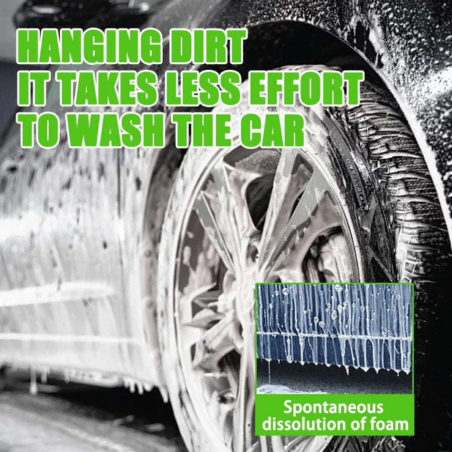 Foam Snow Car Bodywash