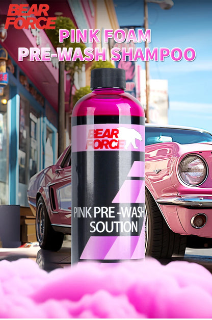 Pink Foaming Car Wash Soap Auto Wash Shampoo Active Foam Cleaner for For Snow Foam Lance / Foam Cannon / Foam Gun or Bucket Wash
