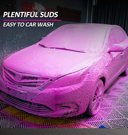 Pink Foaming Car Wash Soap Auto Wash Shampoo Active Foam Cleaner for For Snow Foam Lance / Foam Cannon / Foam Gun or Bucket Wash