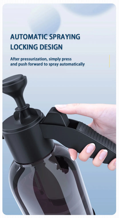 SEAMETAL Car Wash Foam Sprayer 2L Hand Pump Pneumatic Foam Cannon Snow Foam Car Wash Spray Bottle for Car Home Cleaning Tools