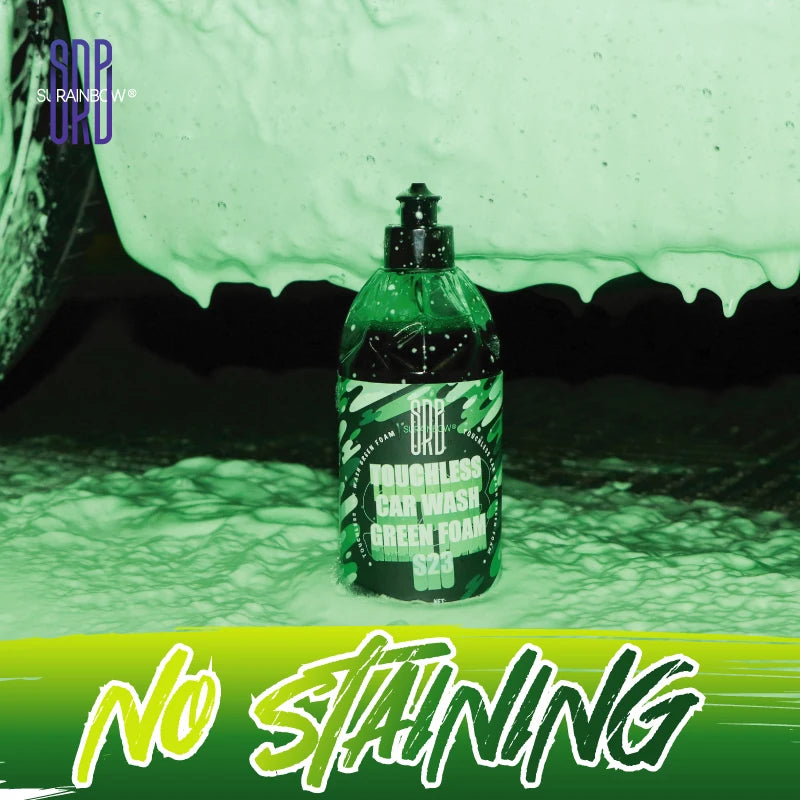 Green Foaming Car Wash Soap (Works with Foam Cannons and Guns or Bucket Washes) Safe for Cars, Trucks, Motorcycles, RVs & More.