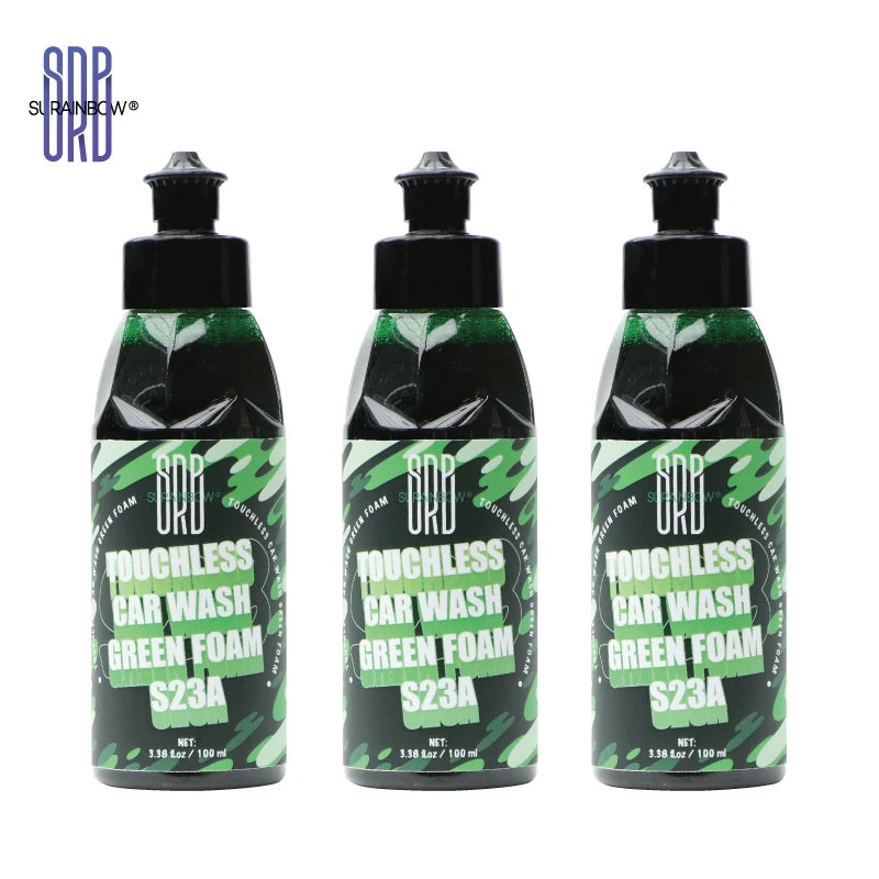 Green Foaming Car Wash Soap (Works with Foam Cannons and Guns or Bucket Washes) Safe for Cars, Trucks, Motorcycles, RVs & More.