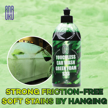 Green Foaming Car Wash Soap (Works with Foam Cannons and Guns or Bucket Washes) Safe for Cars, Trucks, Motorcycles, RVs & More.
