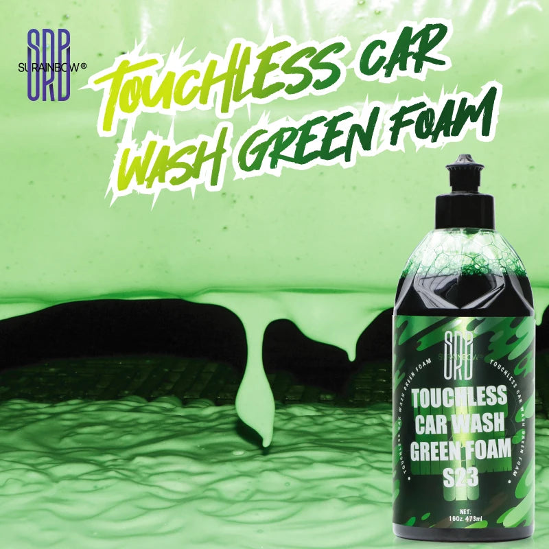 Green Foaming Car Wash Soap (Works with Foam Cannons and Guns or Bucket Washes) Safe for Cars, Trucks, Motorcycles, RVs & More.